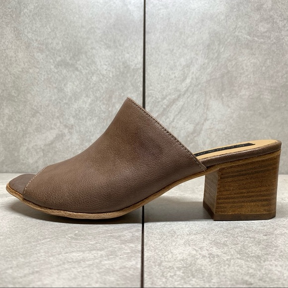 Steven by Steve Madden leather block heel slide 39 - Picture 8 of 15